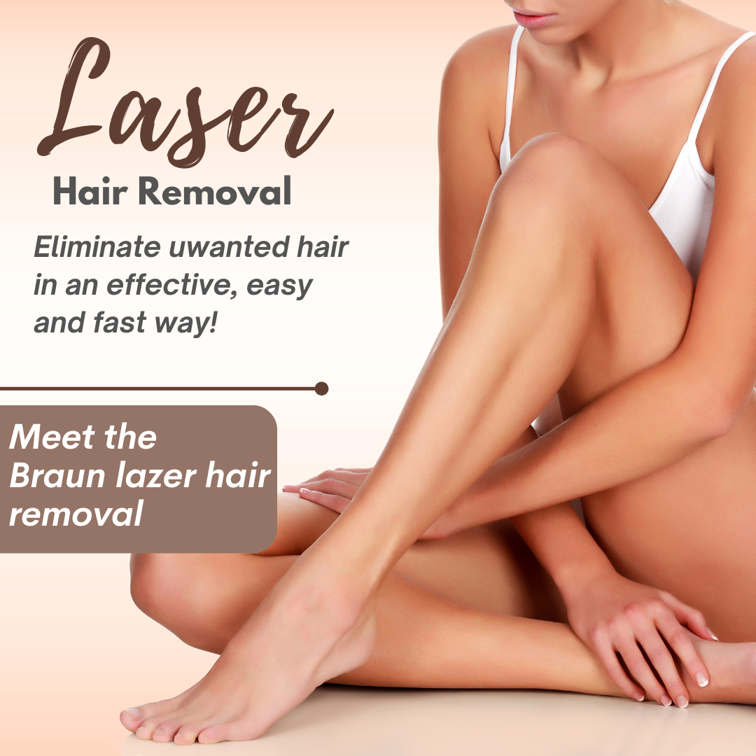 Say goodbye to endless shaving and waxing!