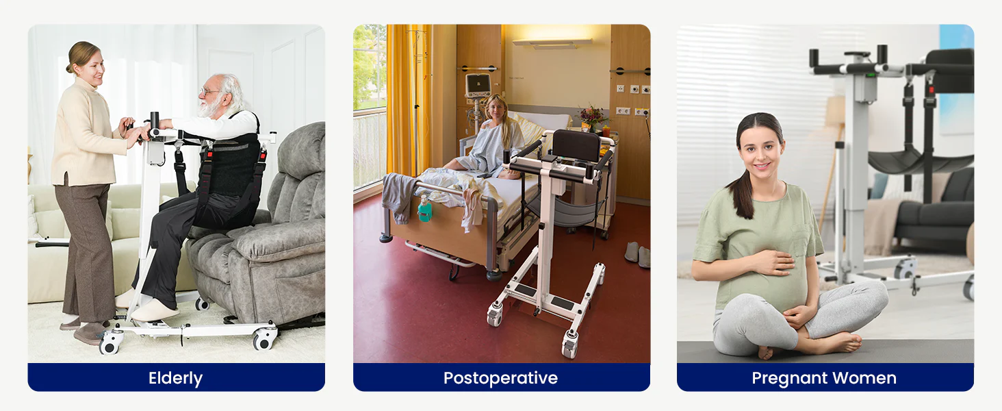 Vocic AY06 Electric Folding Transfer Lift: